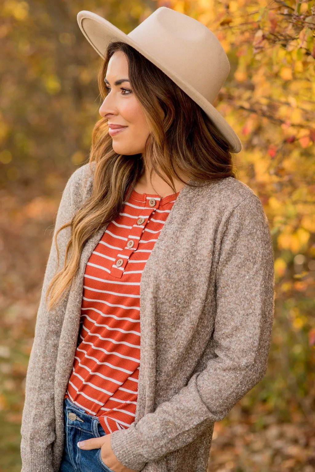 So Soft Marled Pocket Cardigan