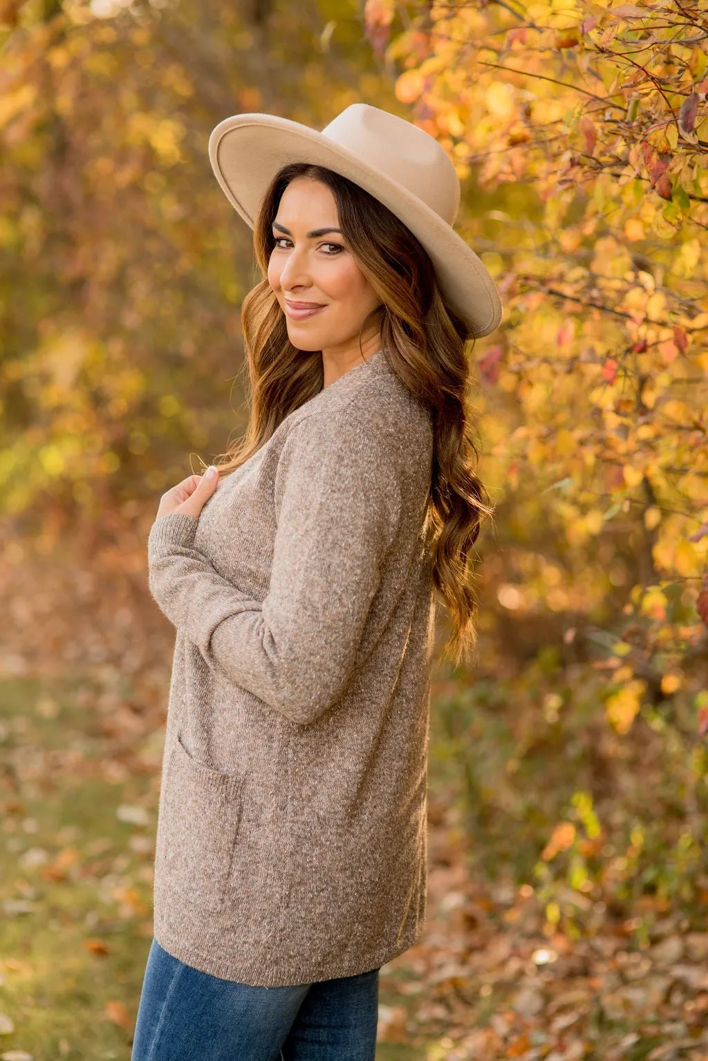 So Soft Marled Pocket Cardigan
