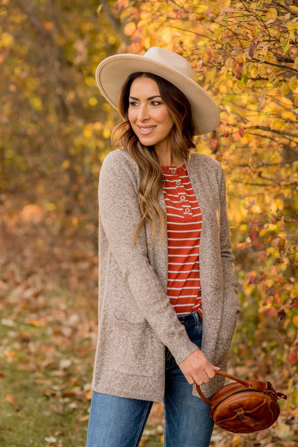 So Soft Marled Pocket Cardigan