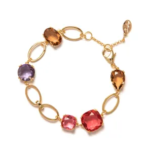 SODINI CHAIN AND INFINITY CRYSTAL BRACELET