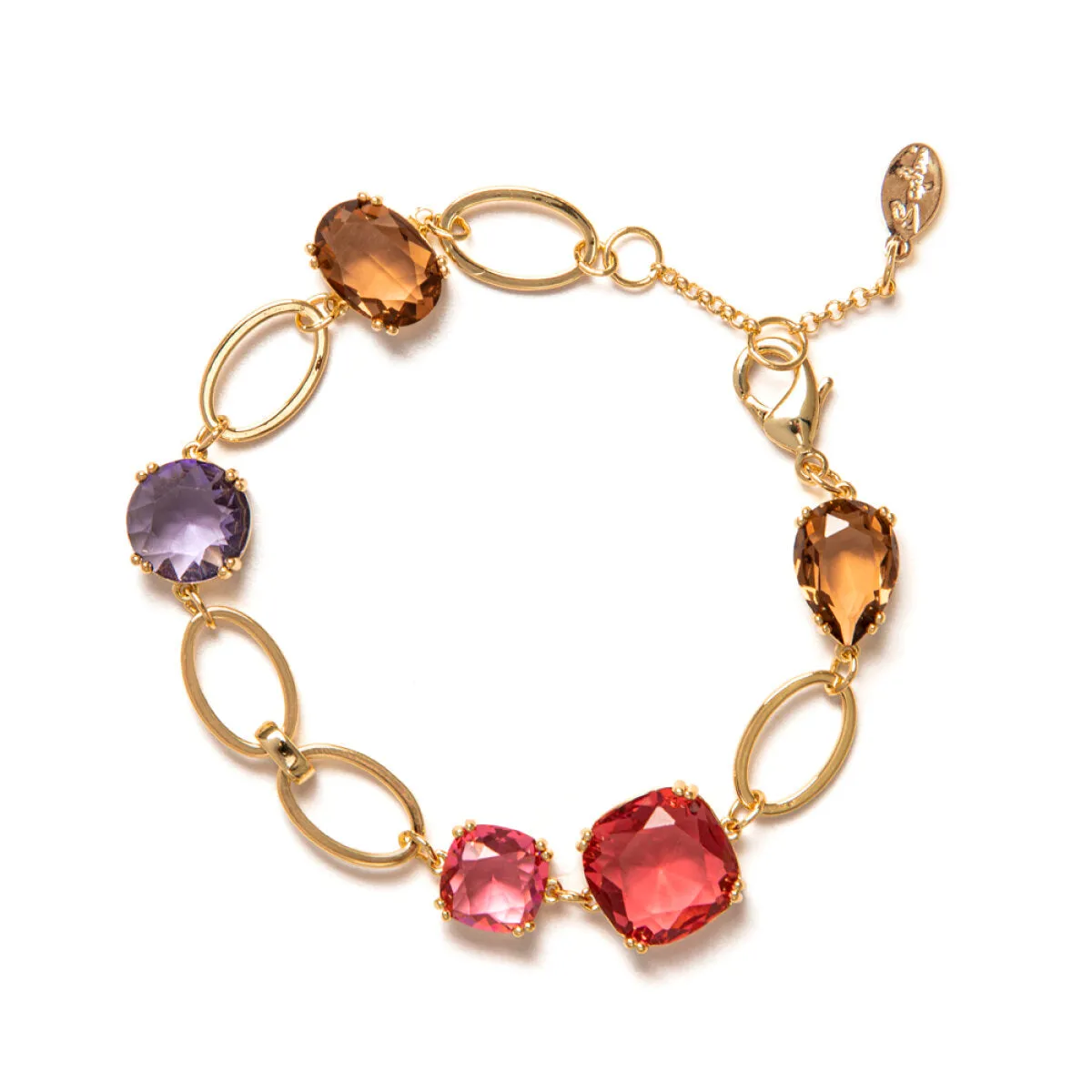 SODINI CHAIN AND INFINITY CRYSTAL BRACELET