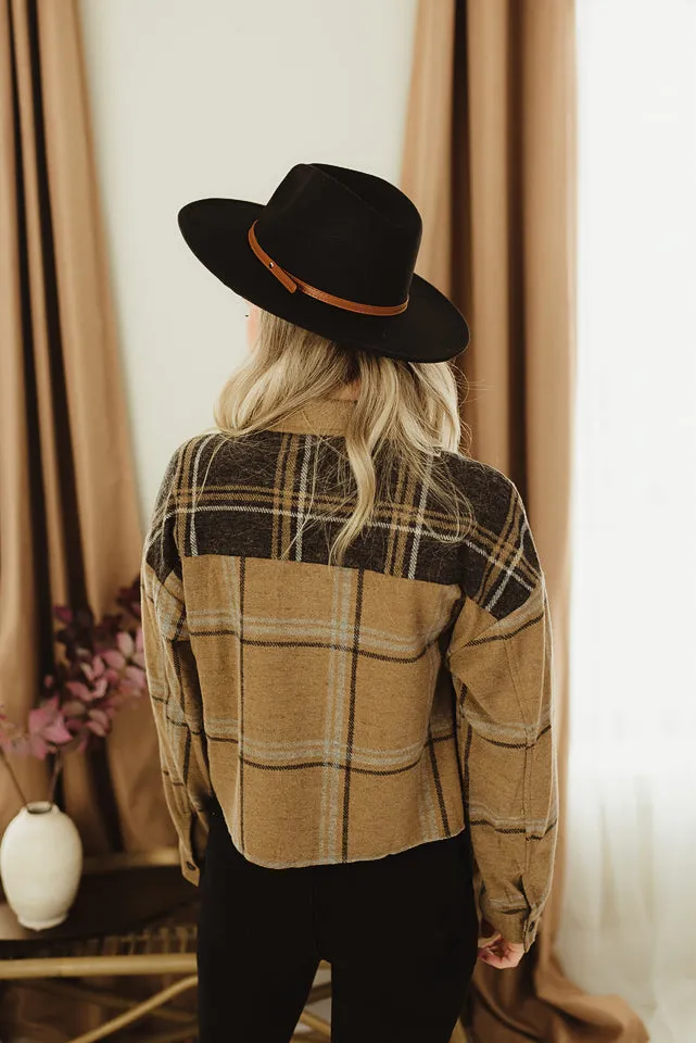 Soft Plaid Jacket