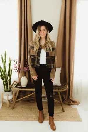 Soft Plaid Jacket