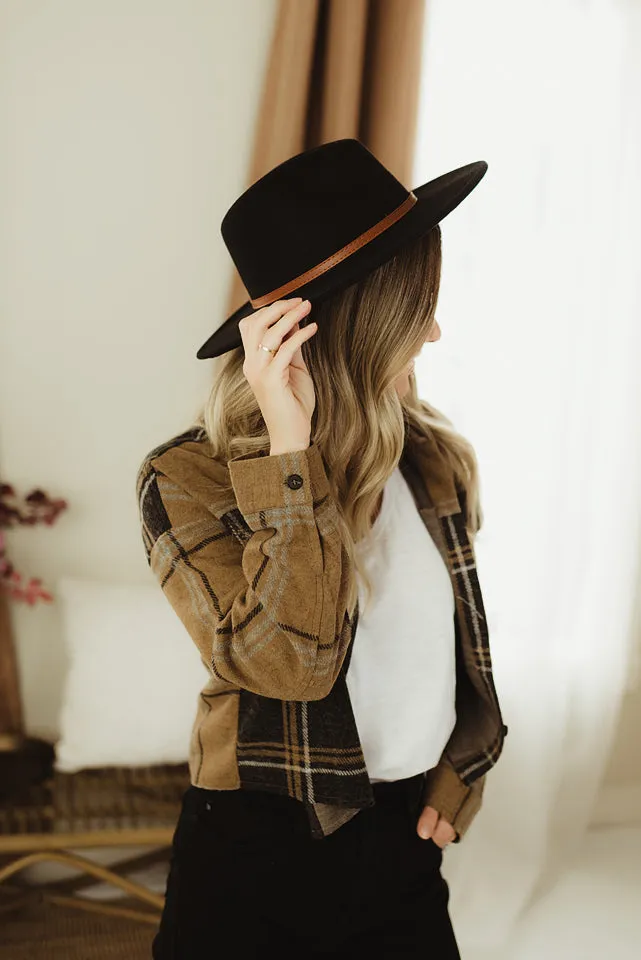 Soft Plaid Jacket