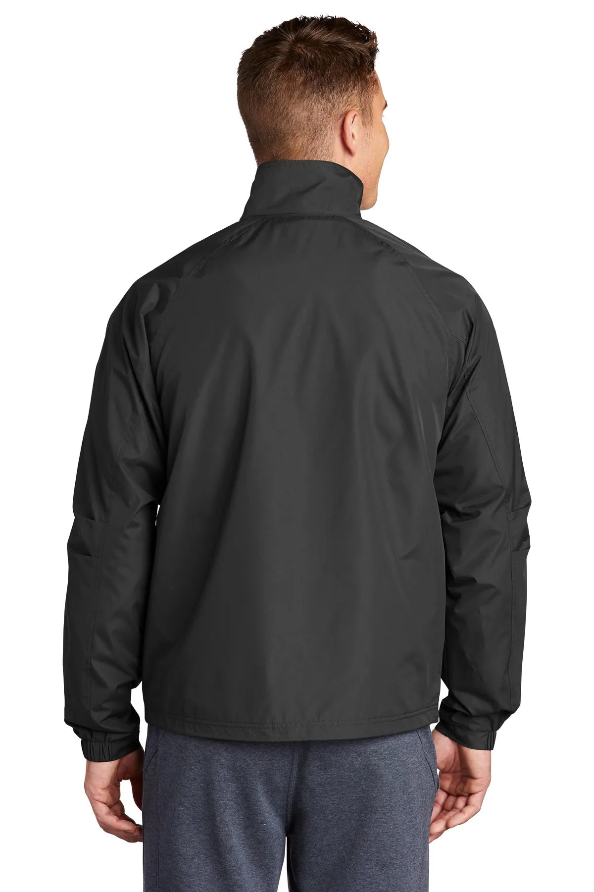 Sport-Tek Sideline Branded Jackets, Black