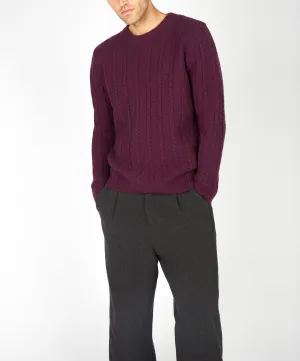 Sudbury Crew Neck Sweater Currant