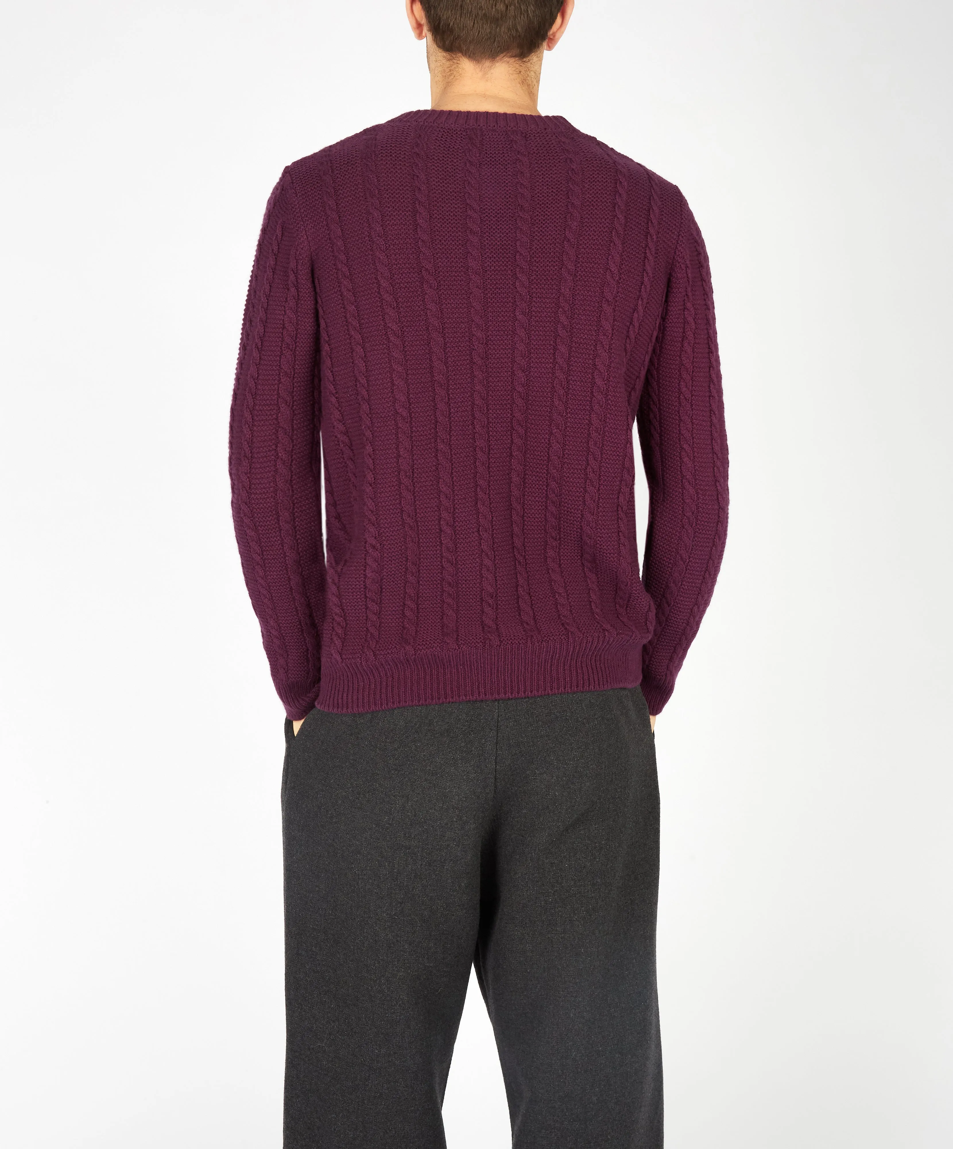 Sudbury Crew Neck Sweater Currant