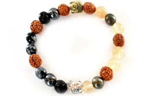 Sun Buddha Moon Buddha - Yin Yang Bracelet