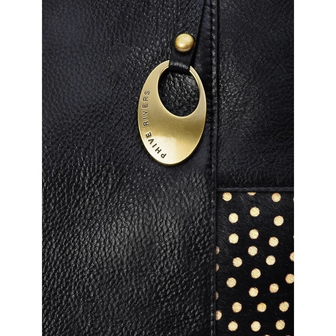 Women's Leather Tote Bag - PRU1347