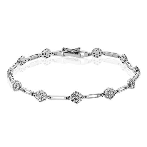 ZB877 Bracelet in 14k Gold with Diamonds